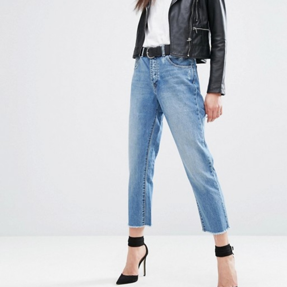 DL1961 Patti Crop Jean with Raw Hem Ashland Petite